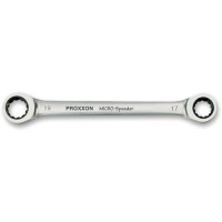 PROXXON 23241 Proxxon MICRO-Speeder Rachet Spanner - 8mm + 9mm